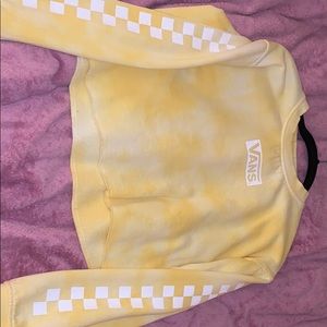 Vans fleece cropped crewneck